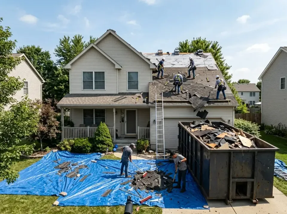 roof-replacement-debris-remova-004 — frequently asked questions, Cheapest Dumpster Rentals in Sky Lake, FL